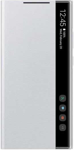 Origineel Samsung Galaxy Note 20 Ultra Hoesje Clear View Cover Wit afbeelding 1