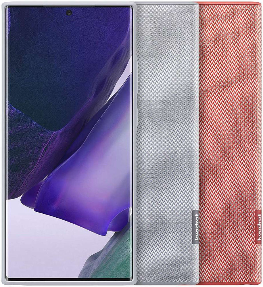 Origineel Samsung Galaxy Note 20 Ultra Hoesje Kvadrat Cover Rood afbeelding 5