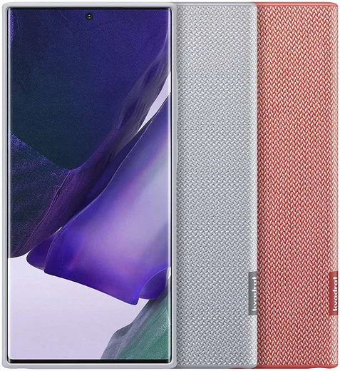 Origineel Samsung Galaxy Note 20 Ultra Hoesje Kvadrat Cover Rood afbeelding 5