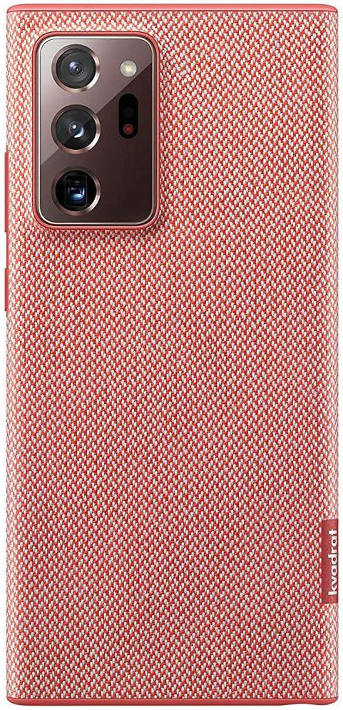 Origineel Samsung Galaxy Note 20 Ultra Hoesje Kvadrat Cover Rood afbeelding 1