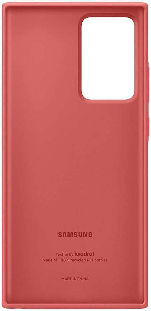 Origineel Samsung Galaxy Note 20 Ultra Hoesje Kvadrat Cover Rood afbeelding 4