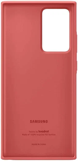 Origineel Samsung Galaxy Note 20 Ultra Hoesje Kvadrat Cover Rood afbeelding 4