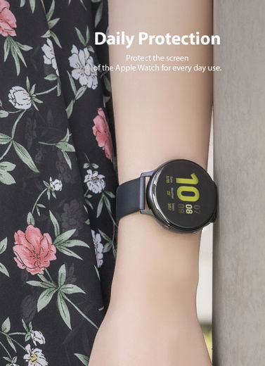 Ringke Easy Flex - Samsung Watch Active 2 40MM Screenprotector (3-Pack) afbeelding 9