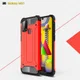 Samsung Galaxy M31 Hoesje Shock Proof Hybride Back Cover Rood afbeelding 2