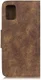 Samsung Galaxy A31 Hoesje Vintage Wallet Kunstleer Book Case Coffee afbeelding 5