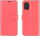 Samsung Galaxy A31 Hoesje Portemonnee Kunstleer Book Case Rood afbeelding 3