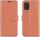 Samsung Galaxy A31 Hoesje Portemonnee Kunstleer Book Case Bruin afbeelding 3