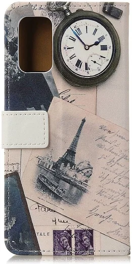 Samsung Galaxy A31 Hoesje Wallet Book Case met Eiffeltoren Print afbeelding 3