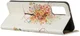 Samsung Galaxy A31 Hoesje Wallet Book Case met Bloem Print afbeelding 5