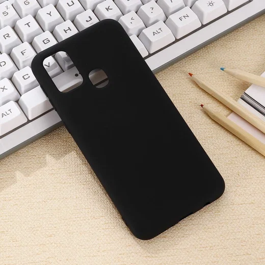 Samsung Galaxy M31 Hoesje Flexibel Siliconen Zwart afbeelding 5