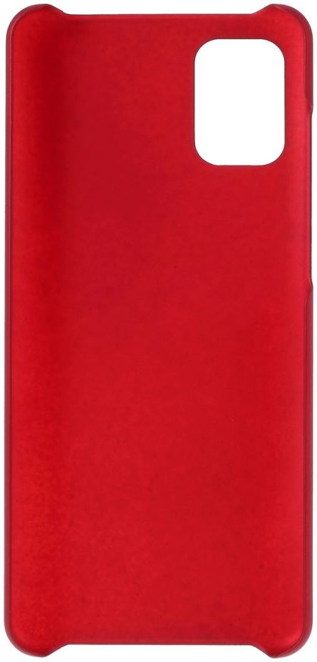 Samsung Galaxy A31 Hoesje Bumper Case Back Cover Rood afbeelding 3
