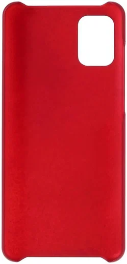 Samsung Galaxy A31 Hoesje Bumper Case Back Cover Rood afbeelding 3