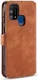 DG Ming Retro Portemonnee Samsung Galaxy M31 Hoesje Bruin afbeelding 3