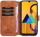 DG Ming Retro Portemonnee Samsung Galaxy M31 Hoesje Bruin afbeelding 4