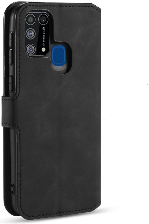 DG Ming Retro Portemonnee Samsung Galaxy M31 Hoesje Zwart afbeelding 3