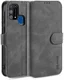 DG Ming Retro Portemonnee Samsung Galaxy M31 Hoesje Grijs afbeelding 1