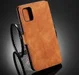 DG Ming Samsung Galaxy A31 Hoesje Retro Wallet Book Case Bruin afbeelding 6
