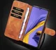 DG Ming Samsung Galaxy A31 Hoesje Retro Wallet Book Case Bruin afbeelding 7