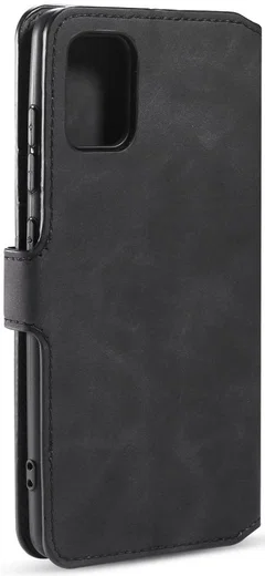DG Ming Samsung Galaxy A31 Hoesje Retro Wallet Book Case Zwart afbeelding 5