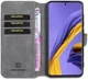 DG Ming Samsung Galaxy A31 Hoesje Retro Wallet Book Case Grijs afbeelding 1