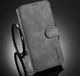DG Ming Samsung Galaxy A31 Hoesje Retro Wallet Book Case Grijs afbeelding 8