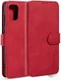 DG Ming Samsung Galaxy A31 Hoesje Retro Wallet Book Case Rood afbeelding 2