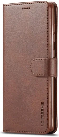 LC.IMEEKE Samsung Galaxy A31 Hoesje Wallet Book Case Bruin afbeelding 1