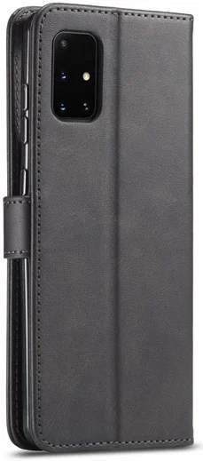 Samsung Galaxy A70 Stand Portemonnee Bookcase Hoesje Zwart afbeelding 2