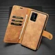 Samsung Galaxy A31 Hoesje 2-in-1 Book Case en Back Cover Bruin afbeelding 7