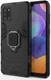 Samsung Galaxy A31 Hoesje Hybride met Kickstand Back Cover Zwart afbeelding 1