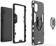 Samsung Galaxy A31 Hoesje Hybride met Kickstand Back Cover Zwart afbeelding 4