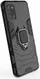 Samsung Galaxy A31 Hoesje Hybride met Kickstand Back Cover Zwart afbeelding 5