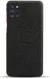 Samsung Galaxy A31 Hoesje met Stof Textuur Hard Back Cover Zwart afbeelding 2