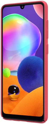 Nillkin Super Frosted Shield Samsung Galaxy A31 Hoesje Rood afbeelding 4
