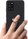 Samsung Galaxy A31 Hoesje met Kickstand Ring Back Cover Zwart afbeelding 3