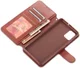 AZNS Samsung Galaxy A31 Hoesje Wallet Book Case met Stand Coffee afbeelding 9