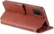 AZNS Samsung Galaxy A31 Hoesje Wallet Book Case met Stand Coffee afbeelding 5