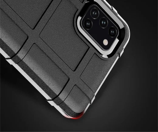 Samsung Galaxy A31 Hoesje Shock Proof Rugged Shield Back Cover Groen afbeelding 4