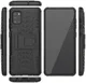 Samsung Galaxy A31 Hoesje Hybride Robuuste Back Cover Zwart afbeelding 9
