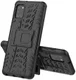 Samsung Galaxy A31 Hoesje Hybride Robuuste Back Cover Zwart afbeelding 1