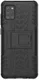 Samsung Galaxy A31 Hoesje Hybride Robuuste Back Cover Zwart afbeelding 3