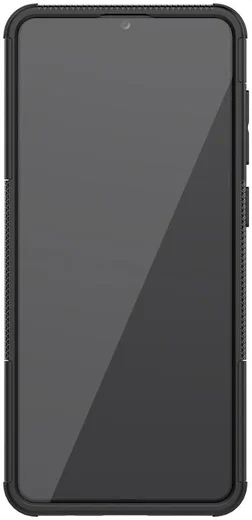 Samsung Galaxy A31 Hoesje Hybride Robuuste Back Cover Zwart afbeelding 7