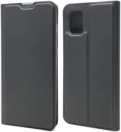 Samsung Galaxy A31 Hoesje Vintage Book Case met Kaarthouder Zwart afbeelding 5