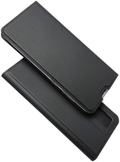 Samsung Galaxy A31 Hoesje Vintage Book Case met Kaarthouder Zwart afbeelding 1