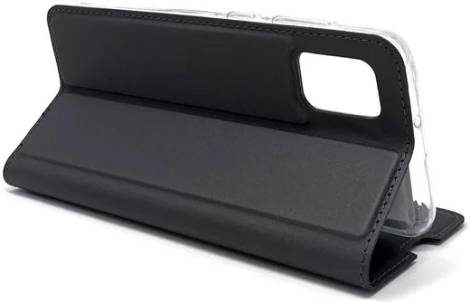 Samsung Galaxy A31 Hoesje Vintage Book Case met Kaarthouder Zwart afbeelding 8