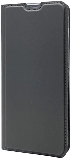 Samsung Galaxy A31 Hoesje Vintage Book Case met Kaarthouder Zwart afbeelding 2