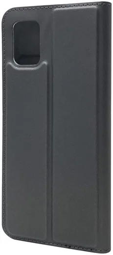 Samsung Galaxy A31 Hoesje Vintage Book Case met Kaarthouder Zwart afbeelding 3