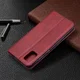 Samsung Galaxy A31 Hoesje Portemonnee Book Case Geometrie Design Rood afbeelding 8