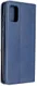 Samsung Galaxy A31 Hoesje Portemonnee Book Case Geometrie Design Blauw afbeelding 2