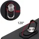 Samsung Galaxy A31 Hoesje met Magnetische Ring Kickstand Zwart afbeelding 3